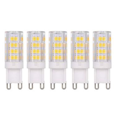 Imagem de 5 Pack Lâmpada de Milho LED com Base G9 5W 400LM AC220-240V Equivalente a Halógena para substituição em Escritório Armário Quarto Sala Estar Restauran