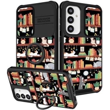 Imagem de Funermei Capa para Samsung Galaxy S24 Plus - Capa de telefone feminina bonita feminina estética design exclusivo com capa de câmera e suporte de anel Funda para Samsung S24 Plus