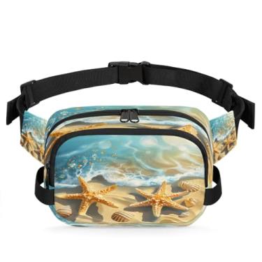 Imagem de Pochete Boho étnica asteca retrô para mulheres e homens com alça ajustável, bolsa transversal, bolsa de peito, bolsas de bumbum, bolsa de estilingue, Cor 16