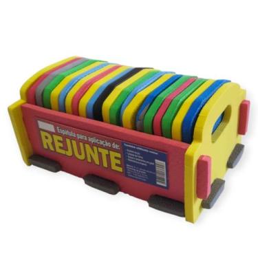 Imagem de Espatula para Rejunte Azulejo Porcelanato em EVA 20 peças - Fortini