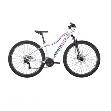 Imagem de Bicicleta Aro 29 Absolute Hera Feminina 24v Freios A Disco Hidráulicos Garfo Suspensão - Branco