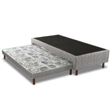 Imagem de Cama Box Base C- Auxiliar Solteiro Sommier D28 (88x188x39) - Kappesberg