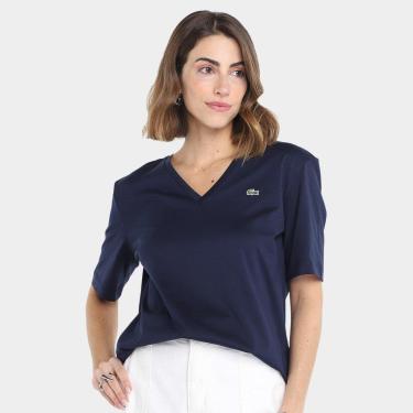 Imagem de Camiseta Lacoste Casual Feminina-Feminino