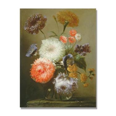 Imagem de Arte de parede colorida de especiarias e colher de tempero | Decoração de cozinha vintage | Arte moderna para casa e sala de jantar B62. Tela somente 80x105cm-31,5x41,3 pol