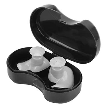 Imagem de Generic Tampões de Ouvido de Silicone Em Espiral à Prova D'água para Nadar Com Protetores de Ouvido Reutilizáveis ​​para Crianças e Adultos, Acessório de Natação Portátil e Leve (#5)