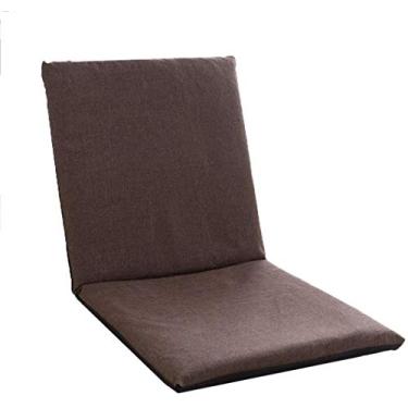 Imagem de Espreguiçadeiras de jardim, dobrável, preguiçoso, sofá, chão, ajustável, suporte para encosto de assento longo, dobrável, sala de leitura de escritório (Cor 02) 04 Nome da cor: 02 (Cor: 05) (2)