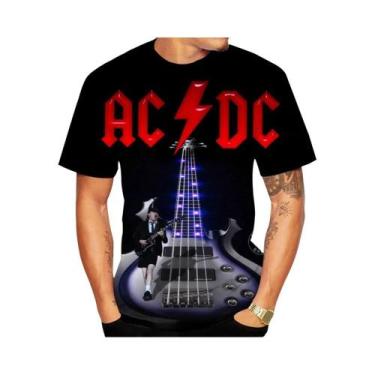 Imagem de Punk Hip Hop T-Shirt, Banda 3D Padrão Impresso, Design Criativo, Venda