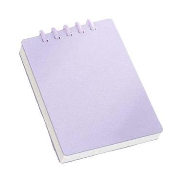 Imagem de Mini Caderno A7 De Bolso Com 80 Folhas, Diário Com Linhas Horizontais 