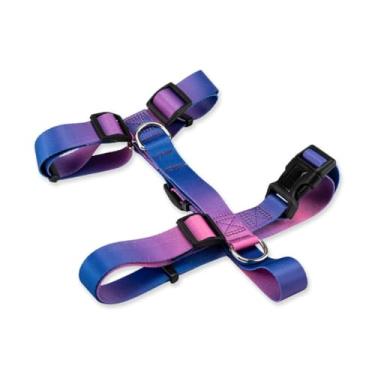 Imagem de Peitoral H Ajustável com Guia 1,30m para Cães – Confortável, Antifuga e Resistente | Coleira Peitoral para Cachorro(Lily,PP)