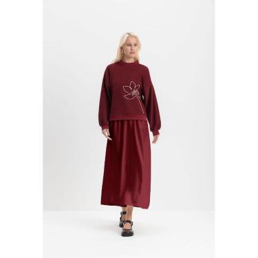 Imagem de Blusão Feminino Bordado Floral Essendi-Feminino