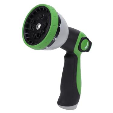 Imagem de GOWENIC Bocal de Mangueira de Jardim, 10 Padrões de Irrigação, Bicos de Spray, Controle de Polegar, Pulverizador de Mangueira de água de Alta Pressão para Regar Plantas, Lavar Carros,