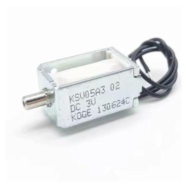 Imagem de Válvula solenoide de ar KSV05A DC 3V normalmente aberta N/O válvula de controle de ventilação de exaustão para monitor