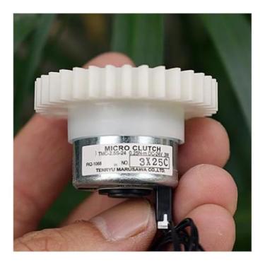 Imagem de Embreagem de alinhamento eletromagnética DC24V 3W alto torque 0,35 N.m para acessórios de impressora