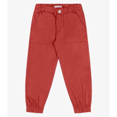 Imagem de Calça Sarja Infantil Masculino Trick Nick Marrom-Masculino