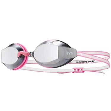 Imagem de TYR Blackops 140 EV Racing Goggles Mirrored Femme Fit, Silver/Pink/White