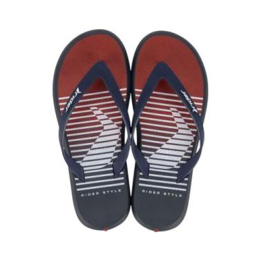 Imagem de Chinelo De Dedo Masculino Adulto Rider R1 Style 11818, Azul, Azul, Ver