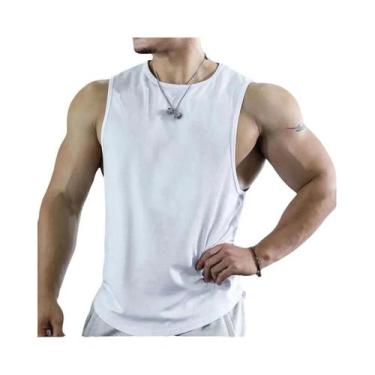 Imagem de Camisetas Sem Mangas Masculinas Secagem Rápida Respirável Em Poliéster
