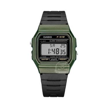 Imagem de Relógio Digital Masculino Casio Com Pulseira De Resina Preta Modelo Re