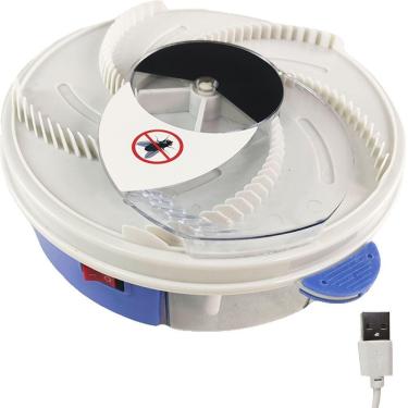 Imagem de Armadilha Pega Moscas Prende Mosquito Insetos Pernilongos Usb Gaiola