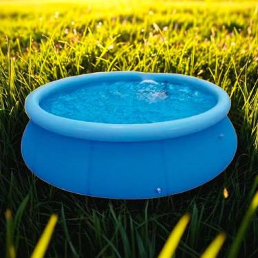 Imagem de Piscina 1000L Estrutural Azul Para Refrescar no Jardim - RELET