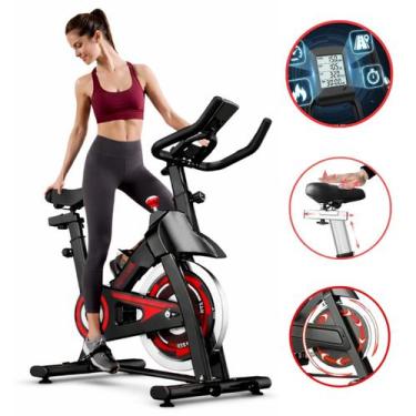 Imagem de Bicicleta Spinning Ergométrica Para Exercício Profissional com Monitor