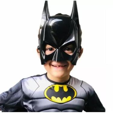 Imagem de Fantasia Do Batman Infantil Com Máscara Sem Enchimento - RR STORE, Más