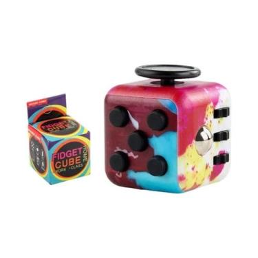 Imagem de Brinquedo Sensorial Antiestresse Magic Dice Fidget Spinner Para Crianç