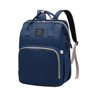 Imagem de Berço Portátil Dobrável Leve Para Bebês, Mochila De Grande Capacidade 