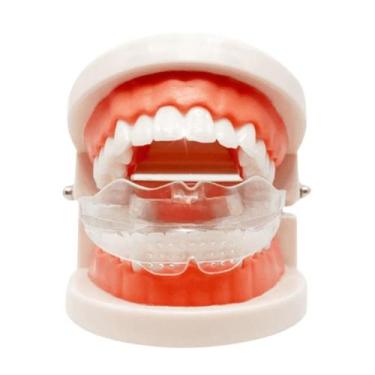 Imagem de Placa Miorrelaxante De Mordida Para Bruxismo - Dispositivo De Ajuste O