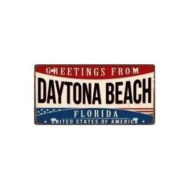 Imagem de Placa De Metal Vintage Florida Orlando Lafayette 6x12 Polegadas Para D