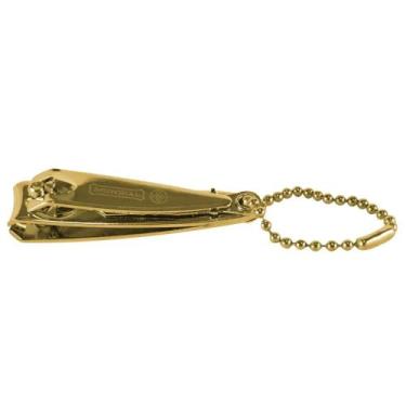 Imagem de Cortador para Unhas Dourado com Corrente - Mundial