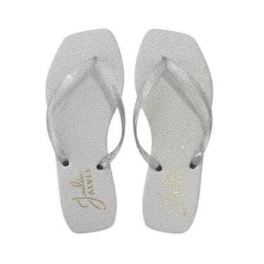 Imagem de Chinelo Julia Alves Glitter Feminino Adulto Original-Feminino
