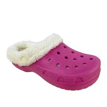 Imagem de Pantufa babuche 2 em 1 pelo forro removível chinelo sandalia leve maci