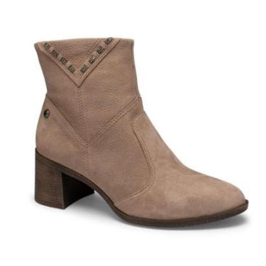 Imagem de Bota Dakota Cano Curto de Couro - Feminina-Feminino