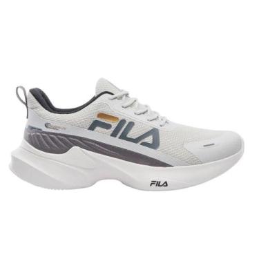 Imagem de Tenis Fila Progress Lite Masculino Cinza/Dourado, 41, Cinza