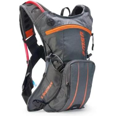Imagem de Mochila De Hidratação Uswe Airbone 3 -2 Litros Cinza/laranja