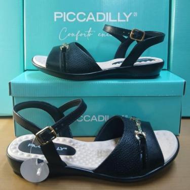 Imagem de Sandalia feminina piccadilly conforto 500406, Preto, 35
