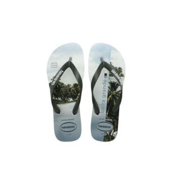 Imagem de Chinelo Masculino Praia Surfer Havaianas 021081, Verde escuro, 42