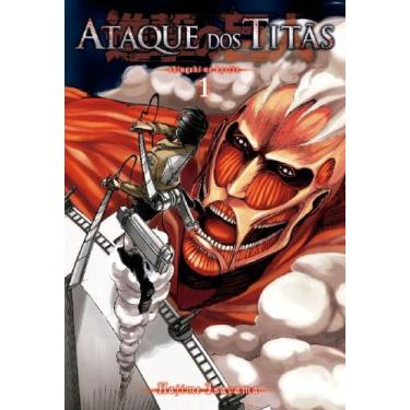 Imagem de Ataque Dos Titãs Shingeki No Kyojin, Mangá Vol. 1 Português