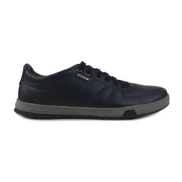 Imagem de Sapatênis Masculino Pegada Microfibra Preto - 170418-03, Preto, 40