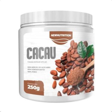Imagem de Cacau Solúvel em Pó 250g New Nutrition, Cacau