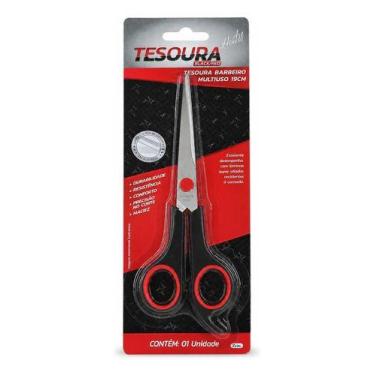 Imagem de Tesoura Profissional Multiuso Barbeiro Corte Preciso 19cm - Art House