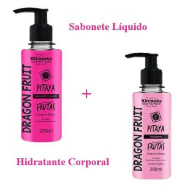 Imagem de Kit sabonete liquido + hidratante corporal - pitaya 200ml - RHENUKS