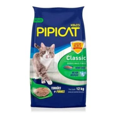 Imagem de Areia Higiênica Pipicat Classic 12kg - Congratulations Store