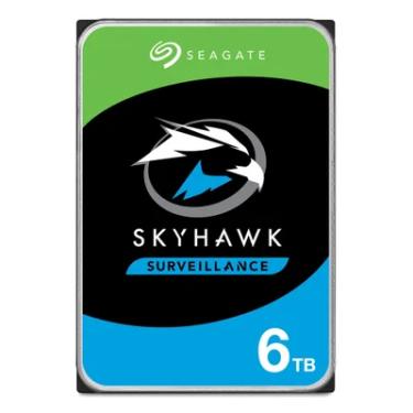 Imagem de Hd 3,5 Polegadas, Seagate Skyhawk Ai Surveillance, 6tb, Sata Iii, 256mb Cache
