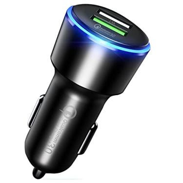 Imagem de Carregador Automotivo Veicular Turbo 2 Saídas USB