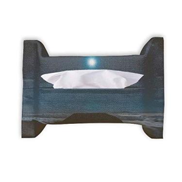 Imagem de Moon Night Sky Art Deco Presente Fashion Papel Toalha Facial Saco de Guardanapo