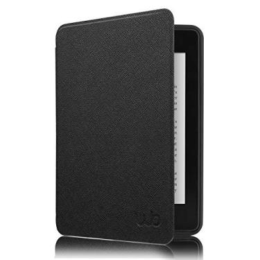 Imagem de WB Capa Kindle 10a geração - Ultra Leve Auto Hibernação Sensor Magnético Silicone Flexível - Preta (Não Compatível com Paperwhite 10ª Geração)