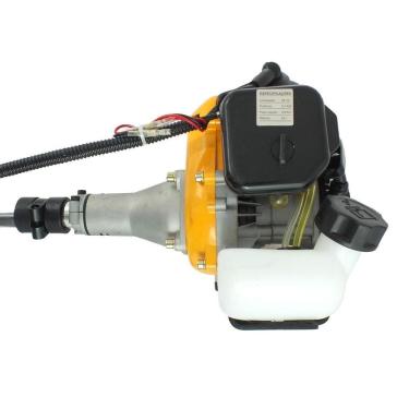 Imagem de Roçadeira Semiprofissional Vulcan VR260H 2T 26CC 0,9HP Resistente Ideal para Mato Alto + Disco Circular Extra 80 Dentes Furo 25mm Tamanho 255mm