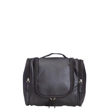 Imagem de Necessaire Grande Masculina Com Divisão - Preto